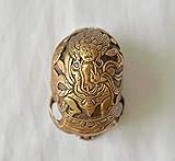 OGRM Handmade Fine Mini Bronze Cast Kapala Carved