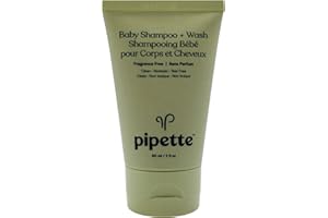 Baby Shampoo Plus Wash by Pipette for Kids - 1.69 oz Shampoo