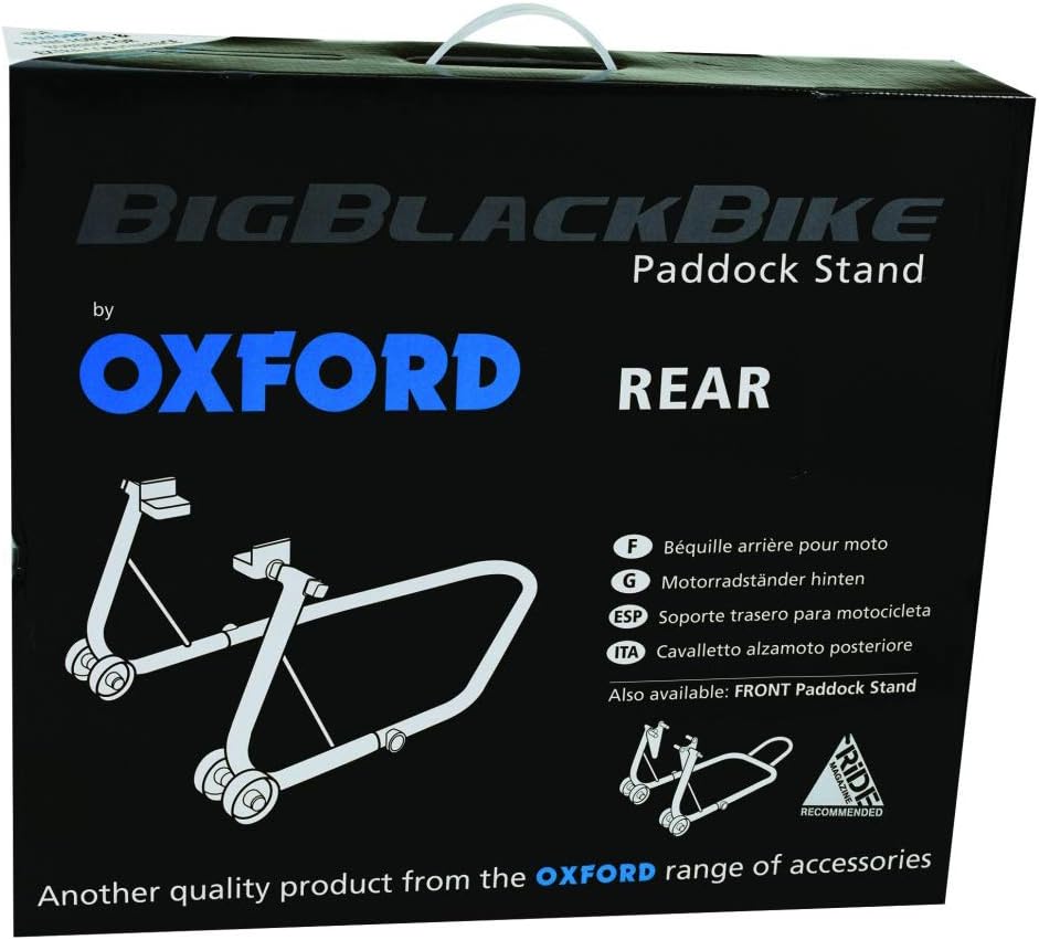 Oxford SP821 Big Black Motorcycle Rear Stand: Automotive