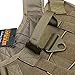 Excellent Elite Spanker Tactical Service Dog Vest Harness Training Molle Dog Vest with Detachable Patches Pouches (Brown-L)