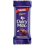 Cadbury Dairy Milk Chocolate Bar, 12 Grams (Pack of 56) - India