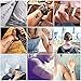 Comdoit Semi Permanent Tattoo Jagua Gel Temporary Tattoo Kit Freehand Ink 2oz (Organic Jagua Fruit Based Ink/Gel) 35 Pcs Adhesive Stencils for Women Men Kids Body Art Painting - 4 Bottles