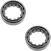 TRQ Rear Axle Shaft Wheel Bearing Driver &amp; Passenger Side Pair | For 1963-2005 Buick/Cadillac/Chevy Full Size Cars/Trucks/Vans 2005-2007 Avanti- CONFIRM FIT Use the "Amazon Confirmed Fit"