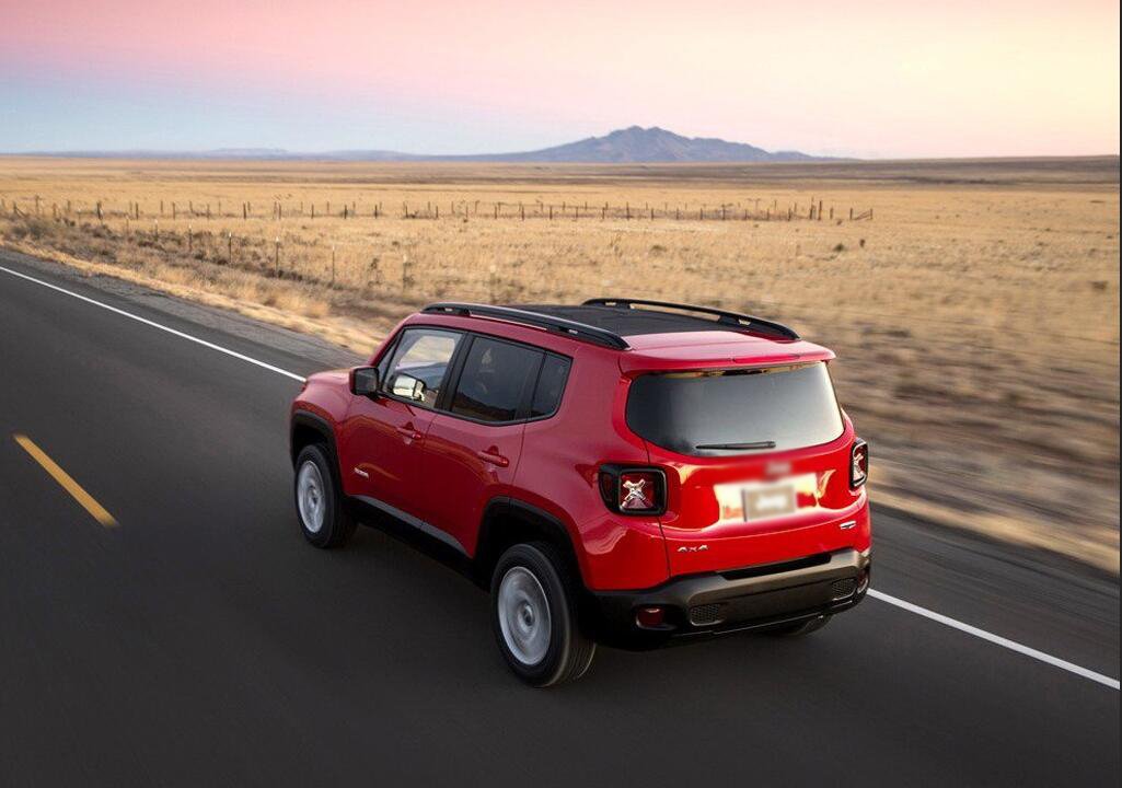 驚きの安さ For Jeep Renegade 15 荷物荷物屋根ラックレールクロスバークロスバー B071z8kql1 期間限定特価 90a3acu P1ai
