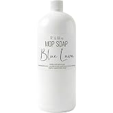 R&amp;W CO. Original 32 oz Premium Mop Soap Blue Lava Scented, Gentle Floor Cleaner for all Surfaces, Non-Toxic, Pet and Skin Safe Formula, Streak-Free Shine