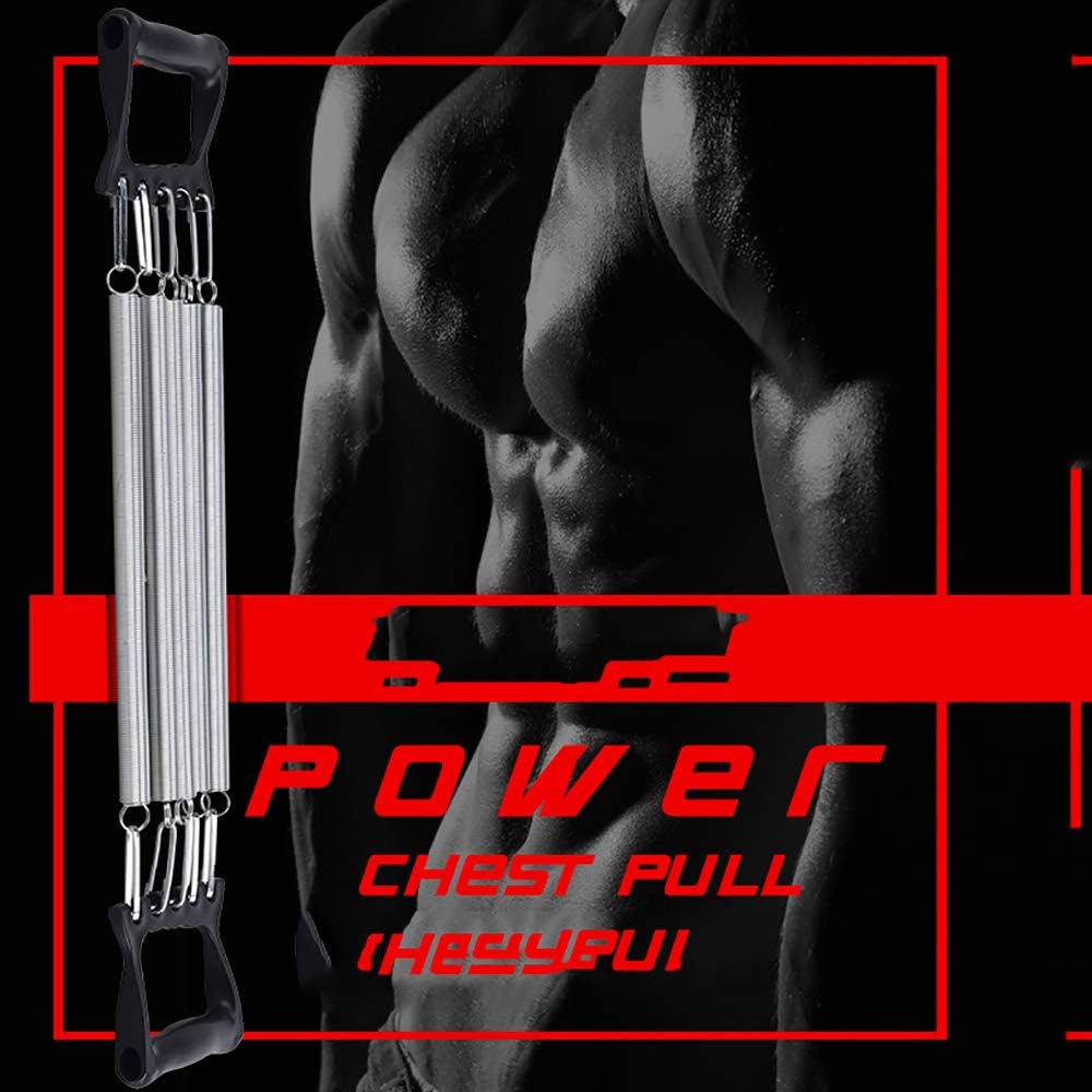 Chest Pull Spring Chest Expander,Adjustable Pull Strength 5 Spring Fitness, Arm Pull ...