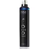 Pyle Microphone XLR-to-USB Signal Adapter - Universal Plug and Play XLR Mic to PC Adaptor for Digital Recording w/ Mix Audio