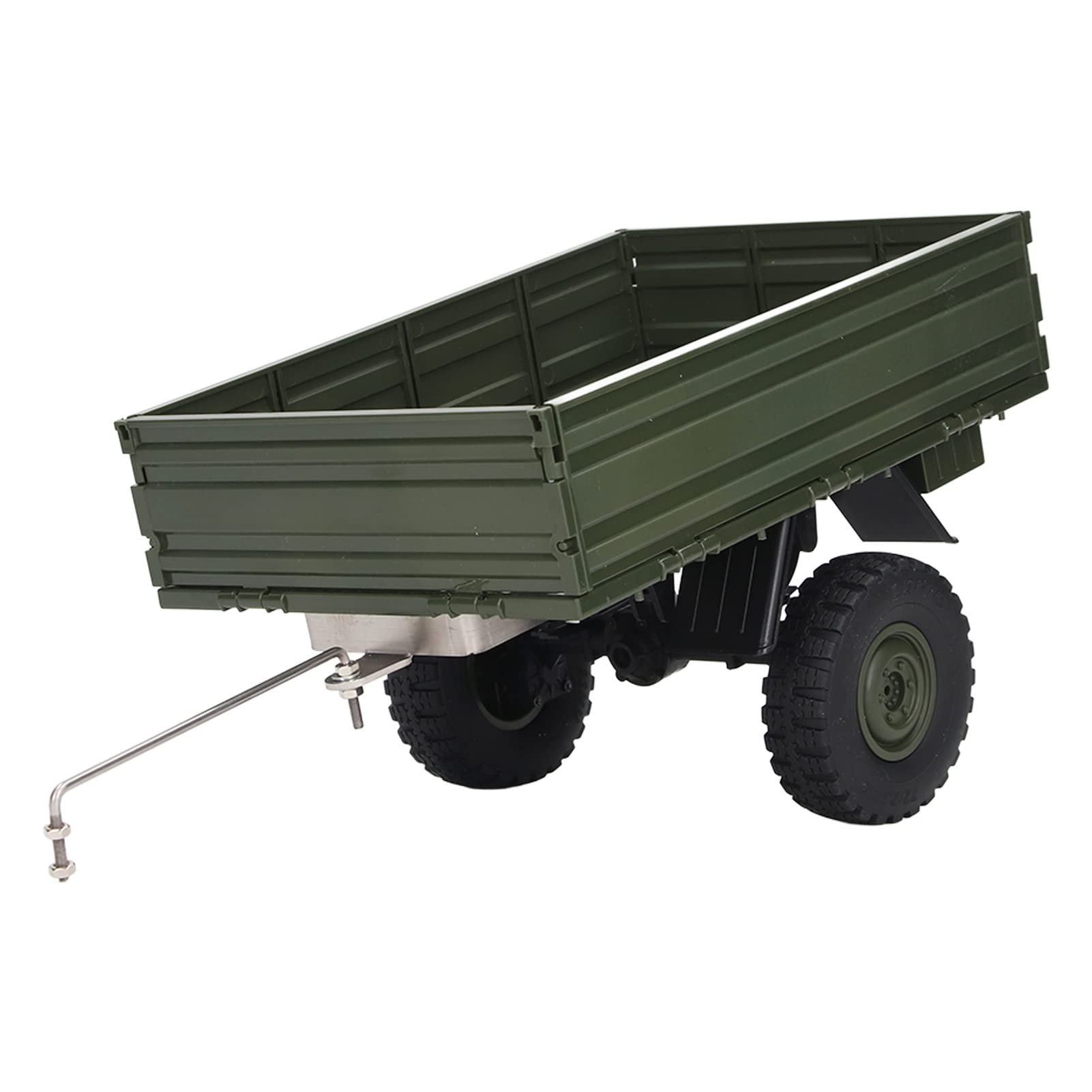 Oumefar Remote Control Trailer RC Car Spare Parts Accessories for P06 Unimog RC Car(Green)