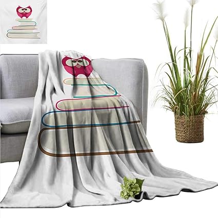 Amazon Com Xavieradoherty Couch Blanket Cartoon Cute Owl