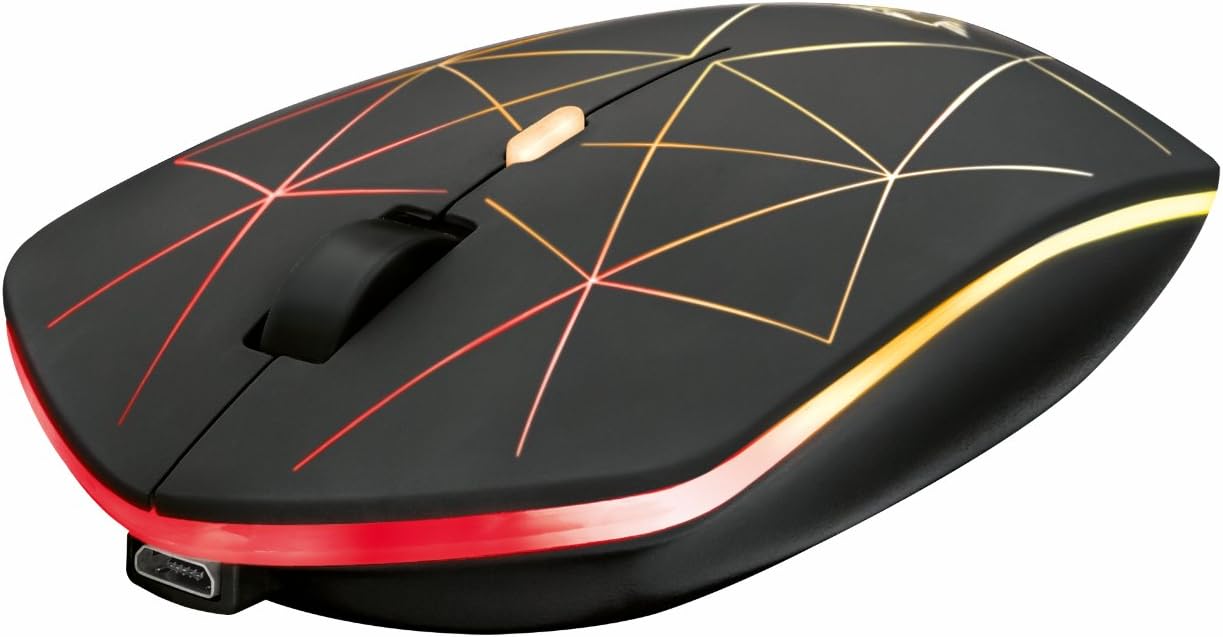 Trust Gaming GXT 117 Strike Wireless Gaming Mouse, 600-1400 DPI, Rechargeable, Black - Image 3