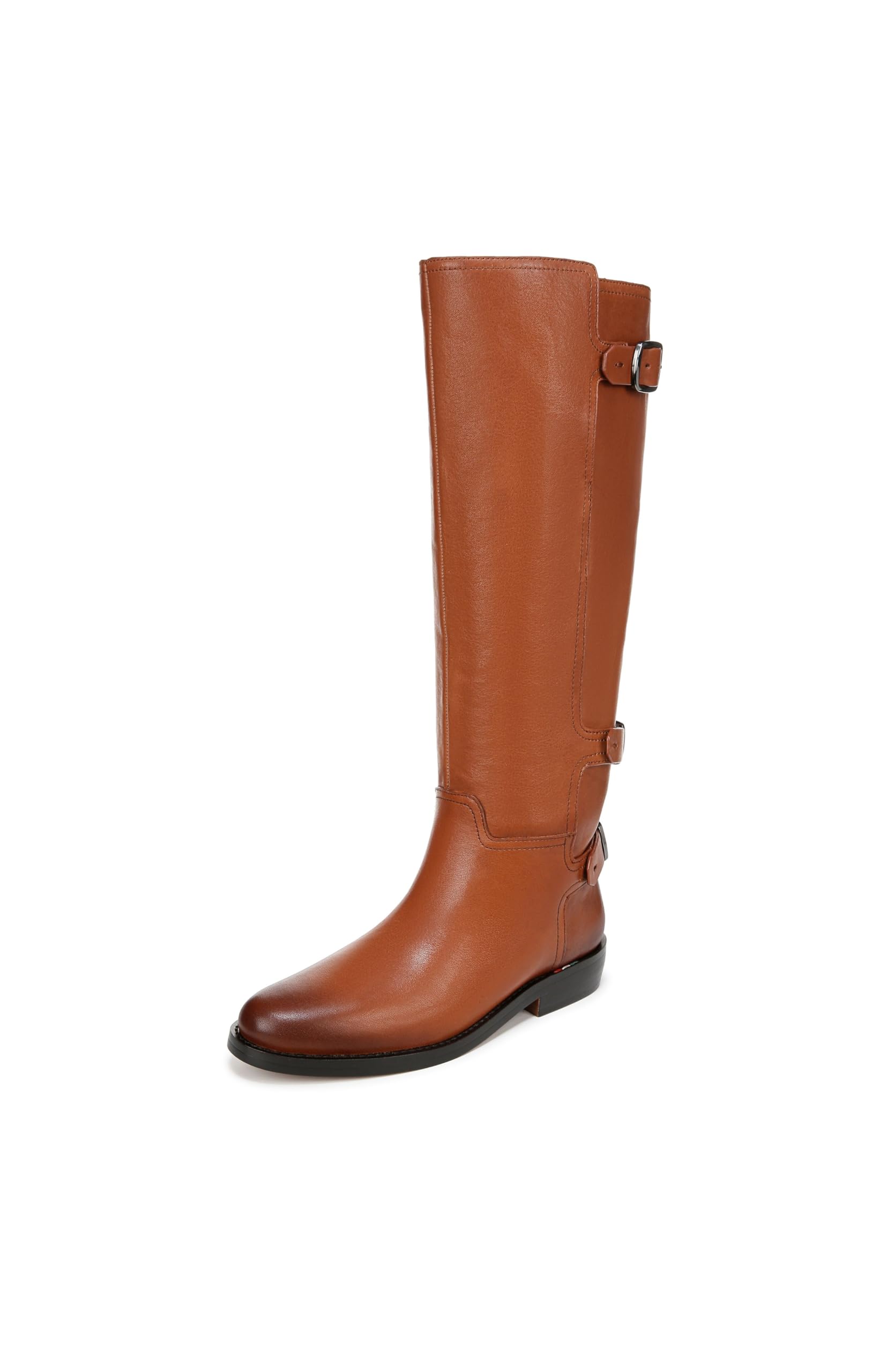 Franco Sarto Womens Padova Knee High Boot Tobacco Brown Leather 9.5 M
