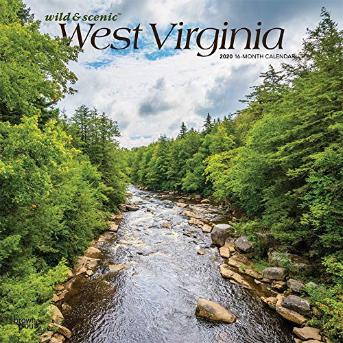 West Virginia Wild & Scenic 2020 12 x 12 Inch Monthly Square Wall Calendar, USA United States of America Southeast State Nature by BrownTrout Publishers Inc.