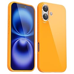 Svanove for iPhone 16 Case Silicone, Glossy Soft