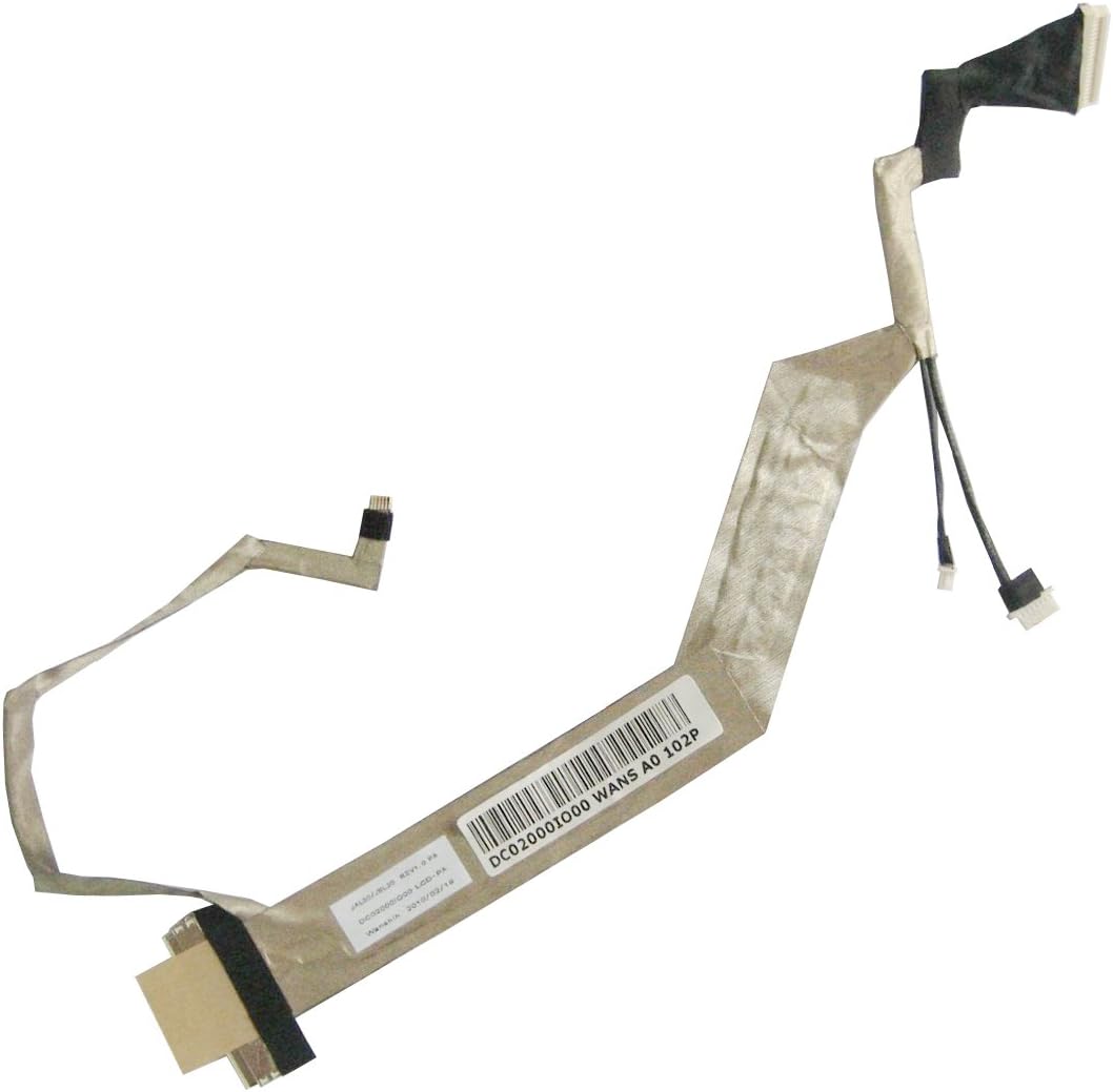 Todiys LCD LED Screen Cable DC02000IO00 for HP Pavilion DV4 DV4T DV4Z DV4-1000 DV4-1100 DV4-1200 DV4-2000 DV4T-1000 DV4Z-1000 Series DV4-1225DX DV4-1435DX DV4-1454CA DV4-1548NR DV4-1580CY