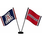 Arizona Wildcats Desk and Table Top Flags