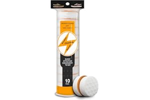 Pansonite Instant Sole and Sneaker Cleaner, Premium Dual-Sided Sponge Perfect for Shoe Cleaning (10 Pack) (White)