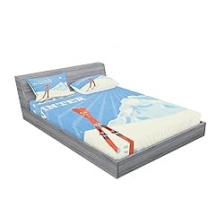 Lunarable Saying 2 Pack Fitted Sheet & Pillow Sham