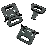 TXZWJZ Paracord Bracelet Buckles 2 Pack Metal Side