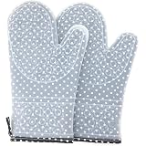 Set Guanti Da Forno E Presina: Con Stampa Animalier Oro Nero, Resistenti Al Calore E Antiscivolo