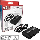 Old Skool Gamecube Controller Adapter for Switch, Wii U, and PC USB, 4 Port