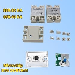 YQSIYU SSR-25DA Solid State Relay DC to AC Single