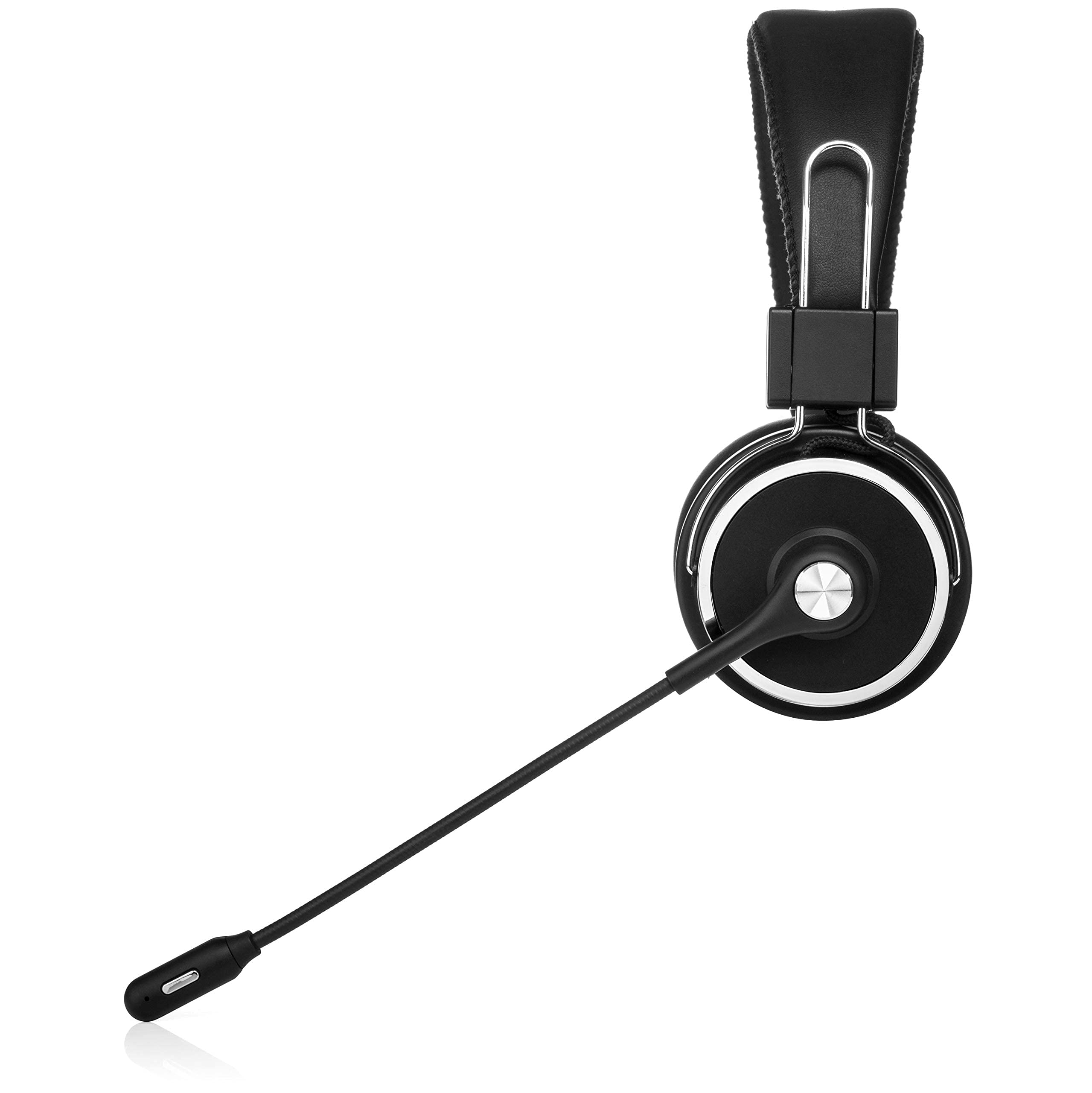 Blue Tiger Elite Plus Premium Single and Dual Ear Wireless Headset – Professional Truckers’ Noise Cancellation Head Set with Microphone – Long Battery Life, No Wires