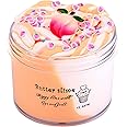 Apricot Butter Slime, Super Soft and Non-Stick Scented Slime, Stress Relief Slime Toy for Kids Education, Party Favor and Birthday Gift(7oz 200ML)
