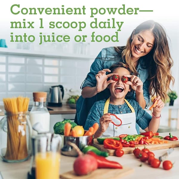 GARDEN OF LIFE KIDS MULTIVITAMIN POWDER, DAILY VITAMINS AND MINERALS FOR TODDLERS & KIDS – ORGANIC TODDLER MULTI POWDER WITH 15 VITAMIN C, D3, ZINC FOR HEALTHY GROWTH – GLUTEN FREE – 30 DAY SUPPLY