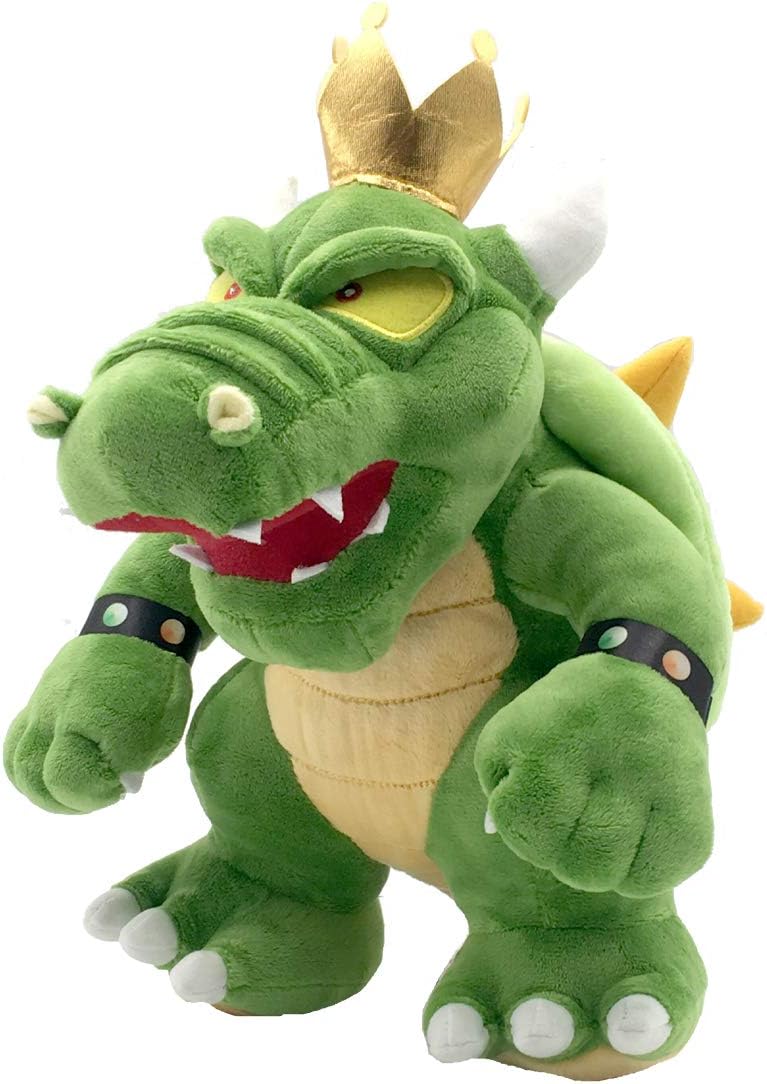 Meijiada Super Mario Bros King Koopa Bowser Plush Toy Stuffed Animal 12 Inches