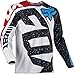 Fox Racing 180 Nirv Youth Boys Off-Road Motorcycle Jerseys - Red/White/Medium
