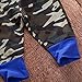 Newborn Daddy's Little Man Print Baby Boys Girls Romper +Camo Cotton Long Pants +Hat Outfit (0-6Months, Black)