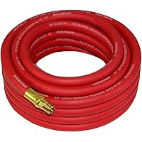 Goodyear 30 ft x 3/8" Red Rubber Air Hose 250 PSI - Made in USA