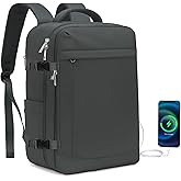 Lossga for Spirit Airlines Personal Item Bag 18x14x8 Inches Travel Bag Mens Travel Backpack for Women Fit Up to 17 inch laptop Backpack With Usb Charging Port Carry on Flight Approved