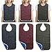Adult-Bibs-for-Eating-3 Pack Adult Bibs for Women and Man Clothing Protector