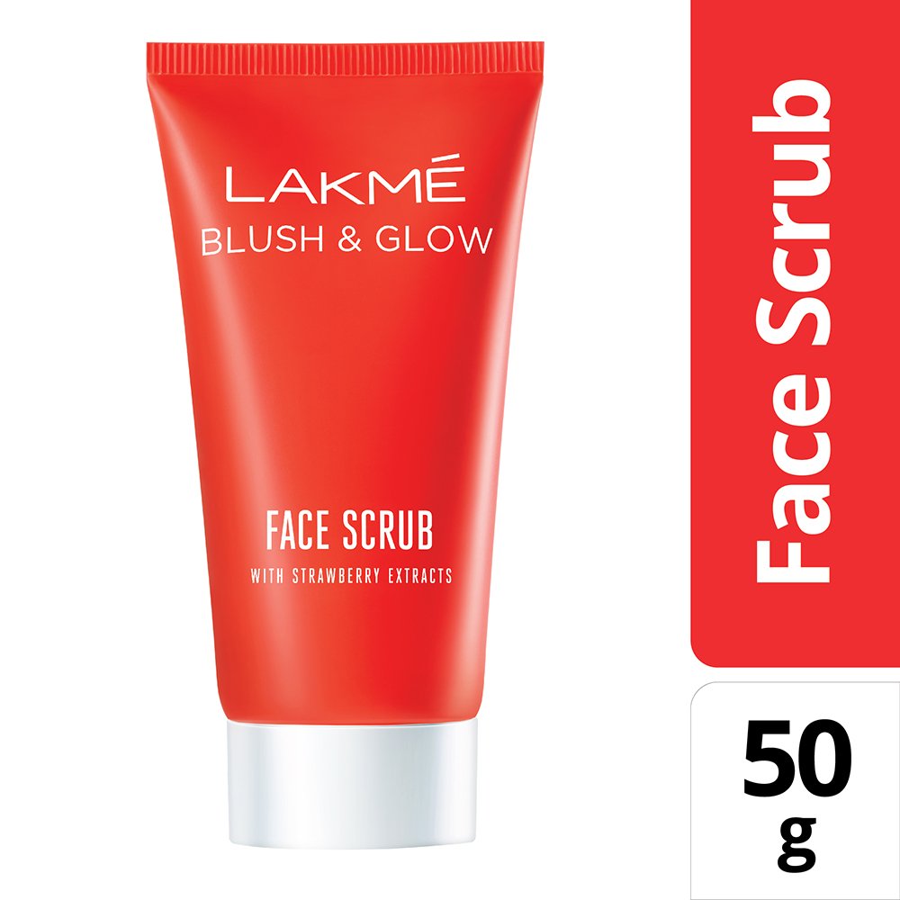 Buy Lakmé Blush & Glow Strawberry Face Scrub, 50g Online at Low Prices in India Amazon.in