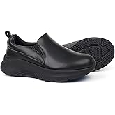 Hawkwell Women's Slip On Arch Support Lightweight Slip Resistant Comfortable Nurse Shoes