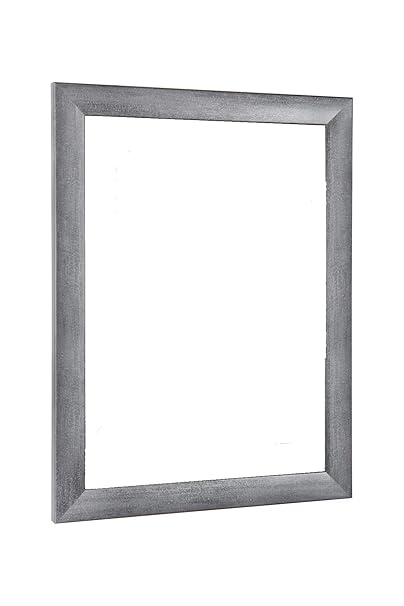 NiRa35-Top Bilderrahmen 37.5x98 cm in Grau gewischt mit Antireflex-Acrylglas