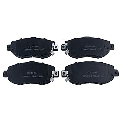 TRQ Front Brake Pads Ceramic Compatible with
