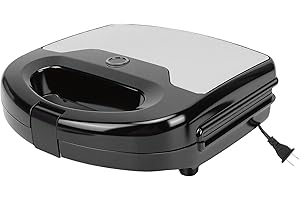 Yoidesu Walnut Cookie Maker, Double Sided Electric Non Stick Mini Nut Waffle Bread Machine with Cool Touch Handle, for Fast C