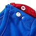 A&J Design Baby Boys' Superman Short Sleeve Romper Costume (6-9 Months)