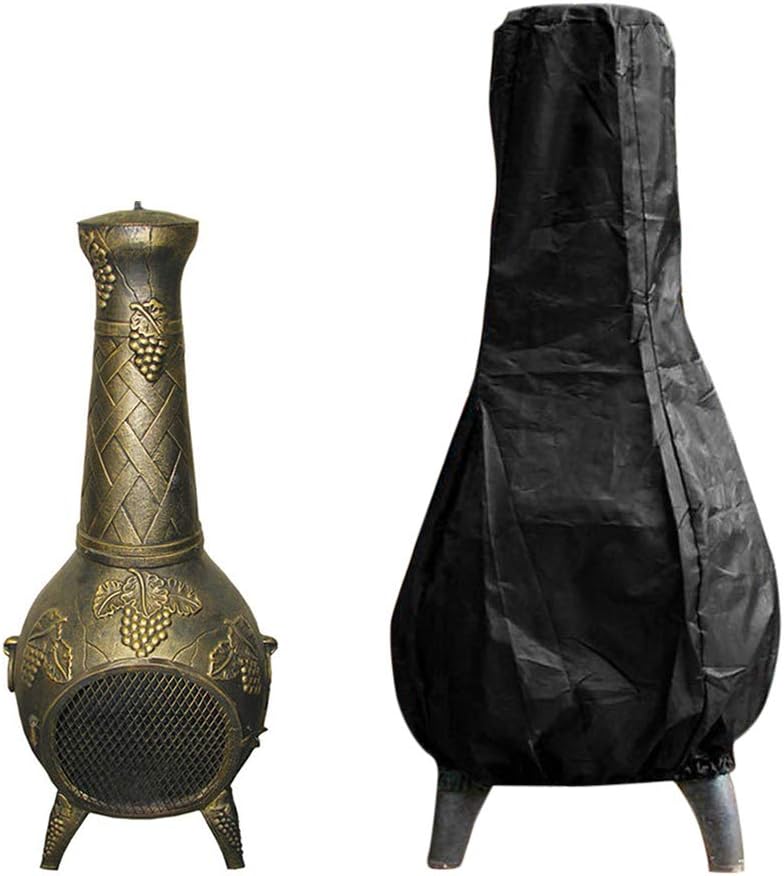 Large Chiminea Cover Heavy Duty Waterproof Garden Patio Heater Rain Sun