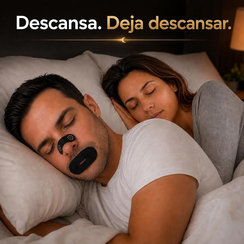 Tiras Nasales y Bucales para Dormir 60+60, Sistema 2en1 — foto 3 de 7
