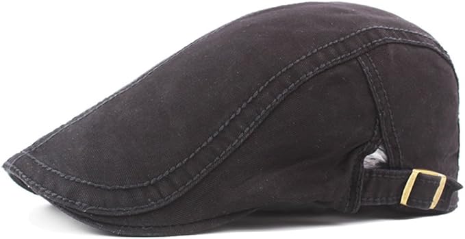 newsboy cap with snap