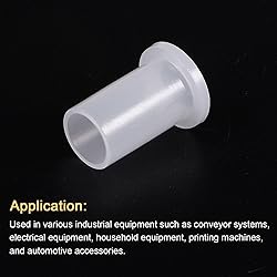 uxcell 20pcs Flanged Sleeve Bearings Plastic