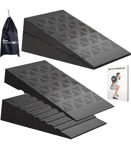 Cales de pied pour l'exercice | Étireur de mollet – Bloc de cale pour talon surélevé et haltérophilie, planche inclinée pour une performance de force Cales de pied pour l'exercice | Étireur de mollet – Bloc de cale pour talon surélevé et haltérophilie, planche inclinée pour une performance de force