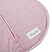 Woombie Original Baby Swaddling Blanket - Soothing, Cotton Baby Swaddle - Wearable Baby Blanket, Pink Posey , 5-13 lbs