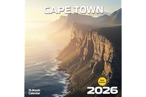 Cape Town 2026 Calendar: A scenic journey through South Africa’s most vibrant coastal gem