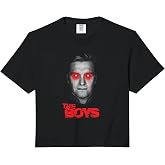 The Boys Homelander Dripping Eyes Comfort Colors Crop Top