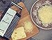 Razator Box Grater, 6-Sided Stainless Steel for Parmesan Cheese Vegetable Ginger Nutmeg Shredder Lemon Potato Hand Slicer Set for Kitchen Zest Fruits & Chocolate, Metal Handle Non Slip Bottom