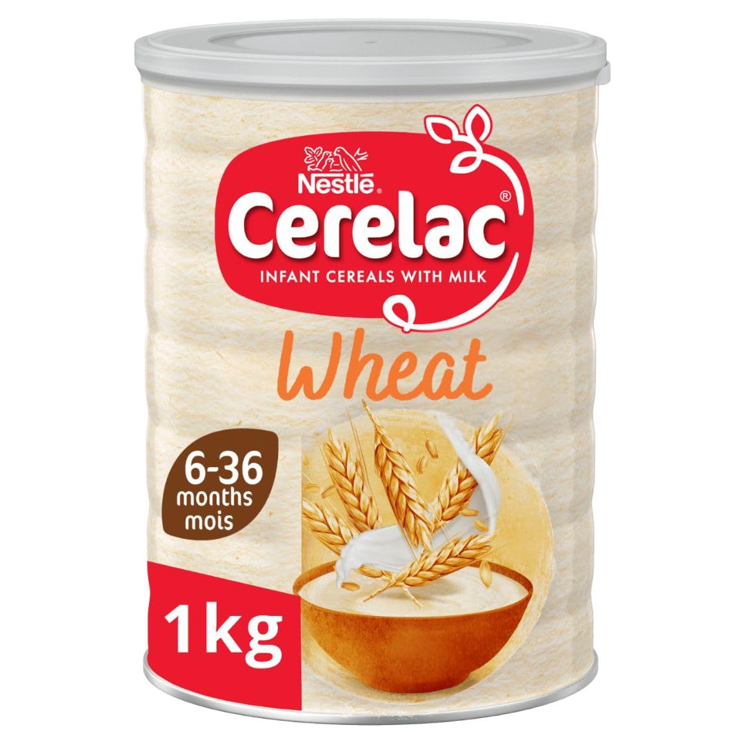 Cerelac Wheat Infant Cereal with Milk 1 kg | from 6 Months+ | Baby Cereal